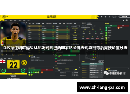 以数据逻辑解码贝林厄姆对阵巴西国家队关键表现真相背后竞技价值分析 以数据逻辑解码贝林厄姆对阵巴西国家队关键表现真相背后竞技价值分析